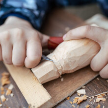 8 St Basswood Natural Carving TrääMnen, Balsaträ, Obehandlat, för Barn, Vuxna, Hantverk, DIY Carving