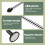 Alignment Sticks,Magnetic  Club Alignment Stick Training Aids Parts Help Visualize and Align Your  Shot 2
