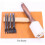 3MM 1/2/4/6 Prong Diamond Stitching Chisel Hole Punches Tool, Leather Hole Punch, Leather Chisel Set-4 Pcs 1