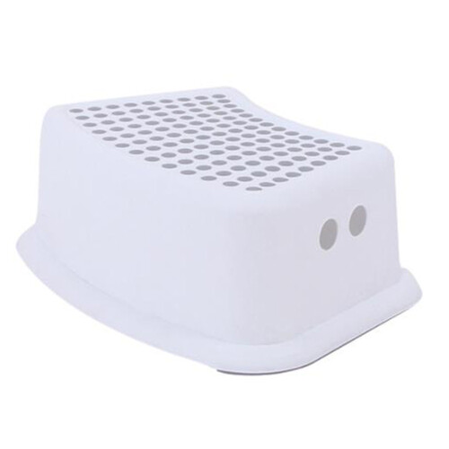 Plastic Non-Slip Chair Children's Stackable Step Stool Assistant Assistant Kitchen Bathroom Toilet Chair(Grey) 1