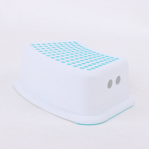 Plastic Non-Slip Chair Children's Stackable Step Stool Assistant Assistant Kitchen Bathroom Toilet Chair(Grey) 2