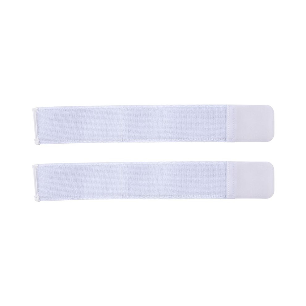 Photos - Other Trainers 1 Pair Soccer Shin Guard Stay Fixed Bandage Tape Shin Pads Prevent Drop Off Adjustable Elastic Sports Bandage,White