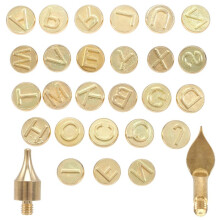 28 Pieces of Wooden Burning Tip Letters Wooden Burning Tools Personalized Sets,Used for Carving Wood Burning DIY