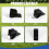 10 Pezzi di Clip per Borsa da  su Supporto per Morsetto per Putter Organizer nel Plastica Resistente Nera con Clip da  Accessori per il 6