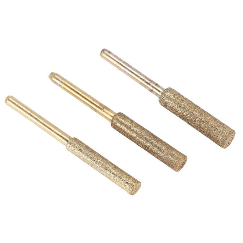 18PCS Diamond Chainsaw Sharpener Bits, Diamond Stone Chain Saw Chainsaw Sharpener for Polishing Chain Grinding Tool 1