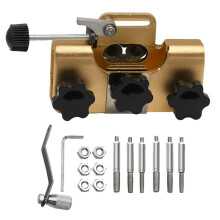 Afiadores de Motosserra PortáTil, Afiador de Corrente para Carpintaria, Ferramenta de Moedor de Motosserra EléTrica com 6 Bits