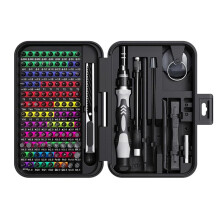 Precision Screwdriver Set with Color-Coded Identification, 132 in 1 Magnetic Repair Tool Kits with Storage Box