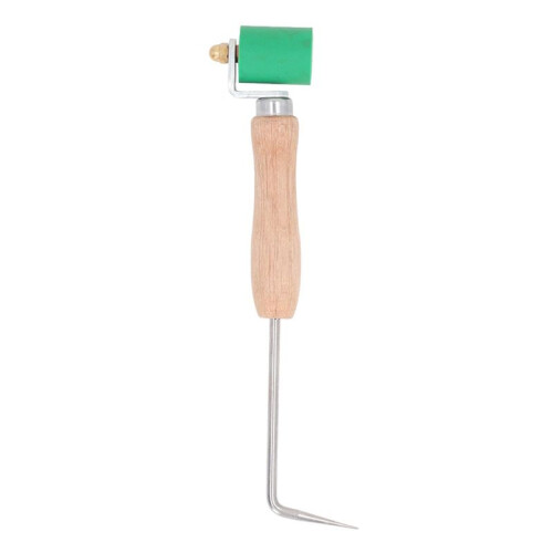 Seam Roller, Seam Roller Tool Welding Seam Roller 32mm Diameter 40mm Width Silicone Seam Roller with Test Probe