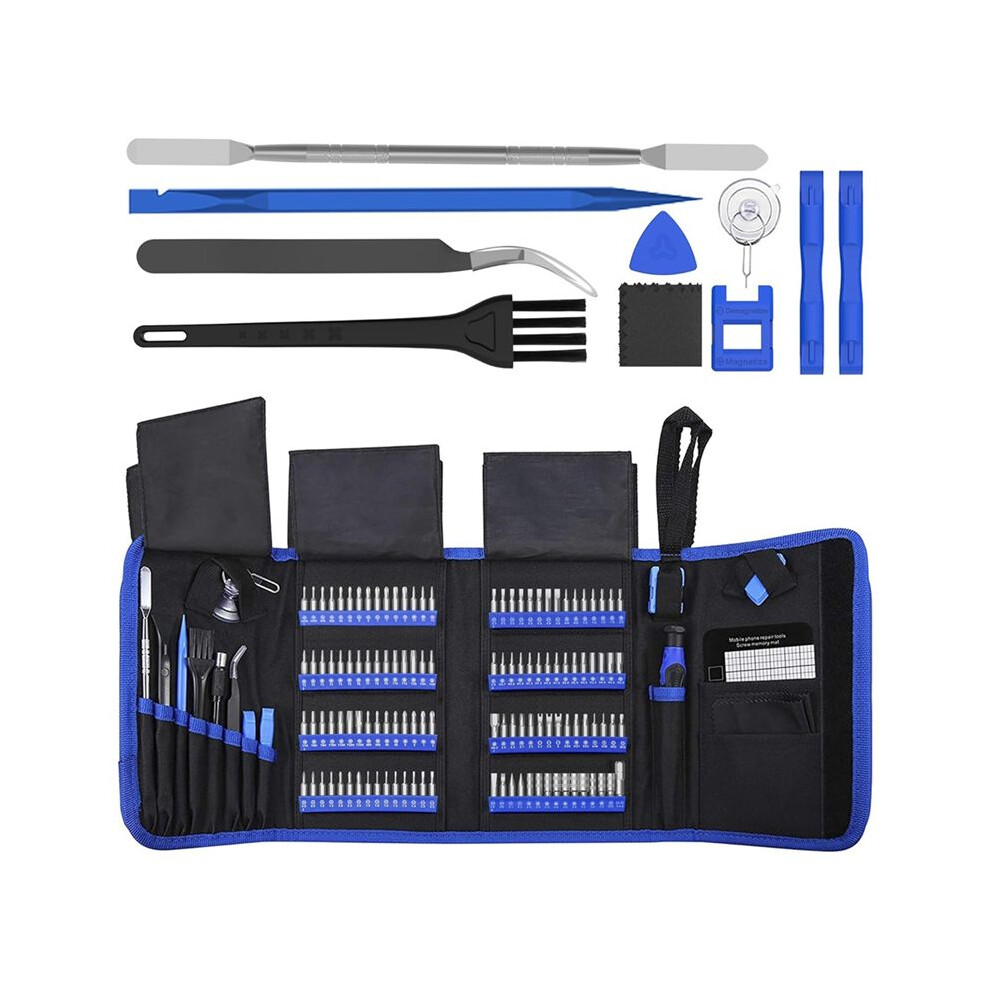 142 In 1 Precision Computer Screwdriver Kit, Electronics Screwdriver With 120 Bits Magnetic Repair Tool Kit 4711312401626