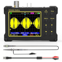 Handheld Digital Oscilloscope Built-in Function Generator,40MSa/S Sampling Rate,18MHz Bandwidth,Supports PWM,Persistence