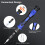 142 in 1 Precision Computer Screwdriver Kit, Electronics Screwdriver with 120 Bits Magnetic Repair Tool Kit 4