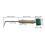 Seam Roller, Seam Roller Tool Welding Seam Roller 32mm Diameter 40mm Width Silicone Seam Roller with Test Probe 9