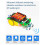 DIY Ultrasonic Ranging and Obstacle Avoidance Car Welding Kit Microcontroller  Car Programming Practice 6