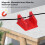 Welding Workbench Magnetic Gasket Bench ABS Wire Fixture Bracket Welding Table Clamp Fixed Clamp for Thick Black 4