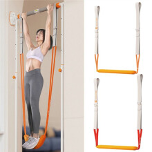 Pull Assist Band Adjustable Elastic Straps Bands Heavy Duty Resistance Bands for Chin Home Work Out-Orange