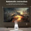 P30  Projector Wifi 6 Android 11 Home Beamer Support 4K Decoding for Home Theater Video Proyector 150 Ansi EU Plug 6