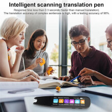 Scan Reader Pen, OCR Digital Pen Reader, Text to Speech Reading Pen, Voice Translator Machine 131 Language Translator