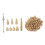 Heat Insert Nut Iron Tip TS100 Soldering Iron Tip Insert Internal Thread  M2-M8 Brass Hot Melt Insert Nut Kit 1