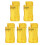 Auto Needle Threader for Hand Sewing,New Simple Needle Threader, Easy to Use Needle Threaders Tool,Yellow 5pcs 1