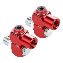 2Pcs 360 Degree Swivel Air Hose Connector Industrial Air Fitting for Pneumatic Tools