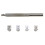 DIY Leather Stamp Engraving  Tools, Alphanumeric Stamp Leather ,3mm 3