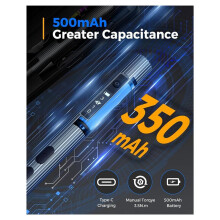 Electric Screwdriver,58-In-1 Electric Screwdriver Kit with 48 Magnetic Bits, for Phone Watch Camera Laptop