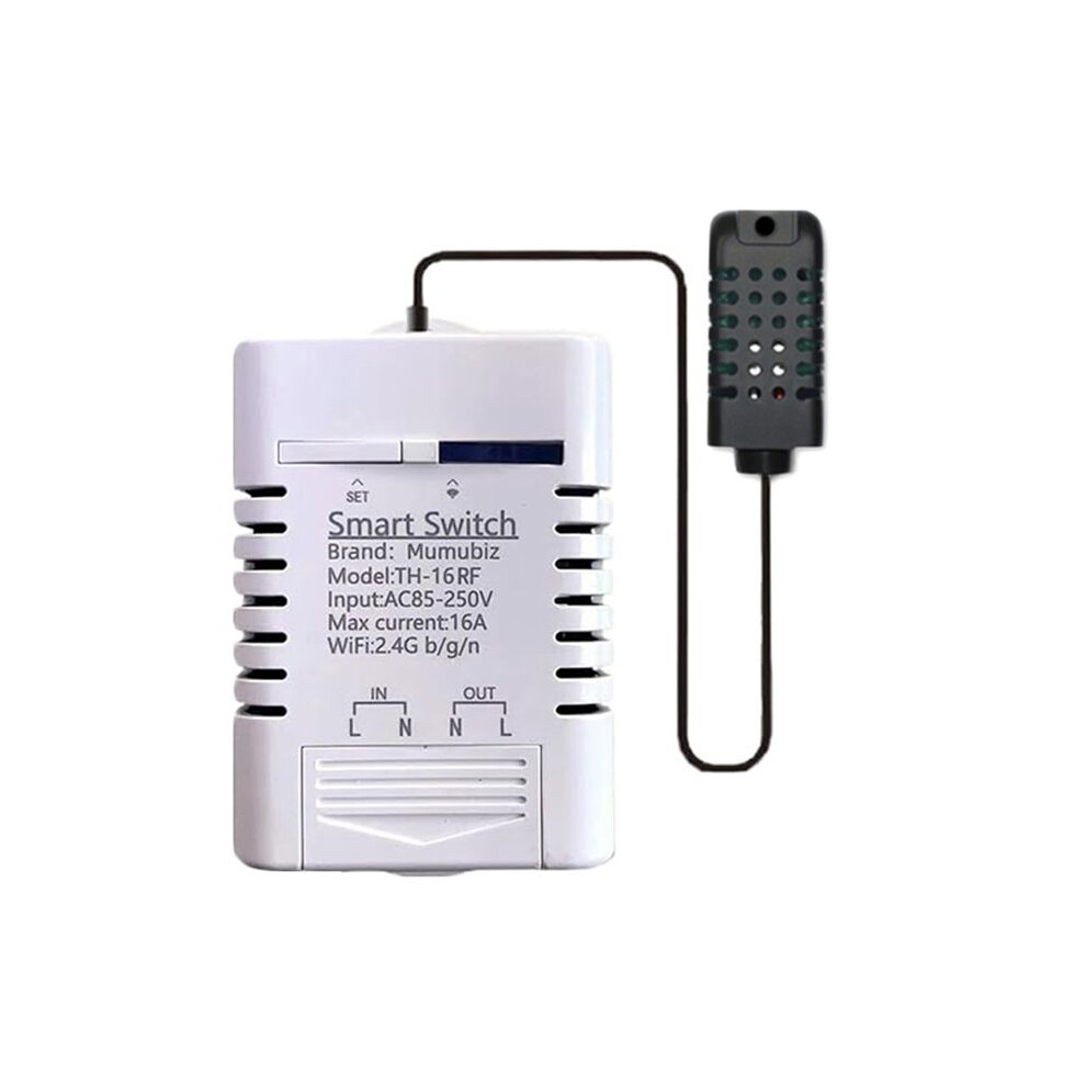 For Ewelink Wifi Temperature And Humidity Monitoring 16A 3000W With Th Sensor,For Alexa, Homea 4714067688632