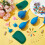 65 Piece Pottery Tools Ceramic Precision Tip Applicator Bottles, Decorating Tools, Rubber Squeeze Bottles with Fine Tips 5