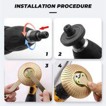Electric Drill Angle Grinder Connecting Rod Set,10mm Adjustable Rotary Driver Cutter Shaft,for Cutting Disc Polish Disc