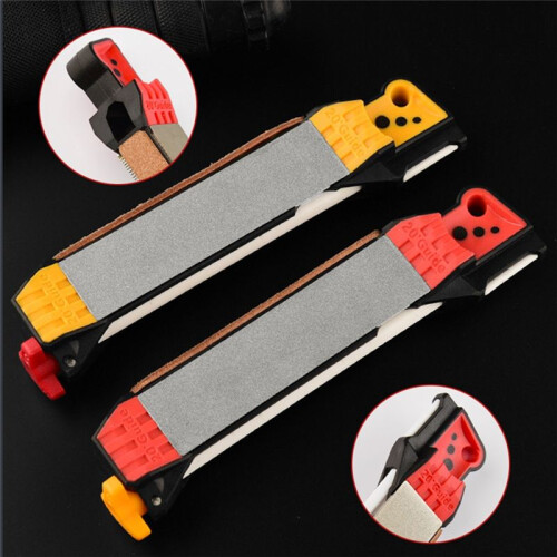 Household Sharpening Stone Kitchen Multifunctional Sharpener Outdoor Quick Sharpener Handheld Sharpener Kitchen Tools A 2