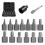 27Pcs Screw Extractor Set, Stripped Bolt Remover, Bolt Extractor Kit for Removing Broken Rusted Bolts Studs Nuts 1