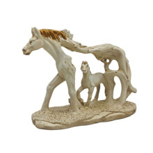 Horse Sculpture Resin Indian Horse Statue Home Decoration Desktop Decoration Animal Figurines