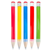 5 Pack 13 Inch Wooden Jumbo Pencils with Cap Funny Novelty Inspirational Wood Pencils for Kids