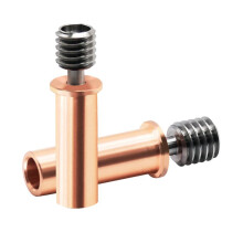 Gorge Bimétallique pour Imprimante 3D pour  Kobra2/Pro/Neo/Max/ en Alliage de Titane + Gorge Bimétallique en Cuivre