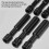 8PCS 1/2 Drive Socket  Impact Wrench Hex Adapter Spanner Converter 7mm-14mm Black 6