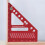 Multi-Angle Measuring Ruler W/ Dowel Woodworking Square Protractor Miter Triangle Ruler High Precision Layout Tool B 10