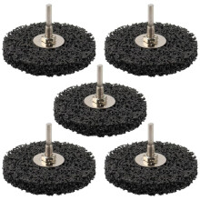 Paint Stripper Wood, 5PCS Effective Paint Remover for Metal, 4 in Quick Change Paint Eater As Rotary Disc or As A Brush
