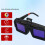 Auto-Dimming Welding Goggles with Replaceable Lithium Battery Welding Glasses for TIG MIG Arc Plasma Cutting B 8