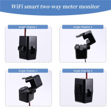 2Pcs Tuya Meter Power Production Consumption Bidirectional Power Monitor Support APP Control