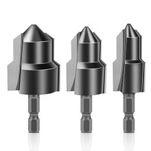 Upgraded Alloy Lifting Drill PPR/TPR Water Pipe Repair Drill Bracket Pagoda Drill Bit Chamfering Tool 20/25/32mm