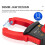 Intelligent Digital Clamp Meter High Precision Multimeter 400A AC/ Clamp Meter Digital Display Bakgrundsbelysning Clamp Meter 10