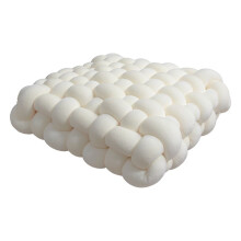 Cushion Woven Pillow Square Backrest Plush Pillow Sofa Cushion Decorative Bay Window Cushion