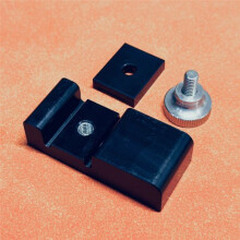 POM Sandpaper Holder Grinding Clip Inside Corner Flat Polishing Model Handheld Sandpaper Leather Sanding Clip B