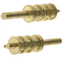 2pcs Leather Burnisher/Slicker, Brass Leather Ironing- for Leather Slicker Burnishing Brass Burnish Tools