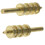 2pcs Leather Burnisher/Slicker, Brass Leather  Ironing- for Leather Slicker Burnishing Brass Burnish Tools 5
