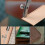 Adjustable  Creaser for Leather Crafting and Working Tools, Stainless Steel with Black Walnut Handle A 5