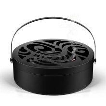 Metal Portable Mosquito Coil Holder,Household Mosquito Repellent Box,Classical Design Portable Mosquito Coil Holder