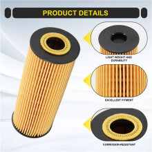 1041800109 Kit de Filtre à Huile Moteur pour W124 W129 W140 R170 W202