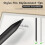 6 Pcs Replacement Tips Compatible with  Paper Pro Pen, Replacement Nibs Compatible with 3