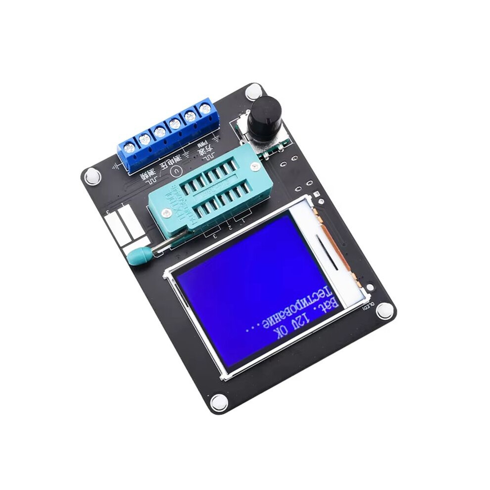 Gm328a Transistor Tester Diode Capacitance Esr Voltage Frequency Meter Pwm Square Wave Signal Generator Russian Version 4713401173926